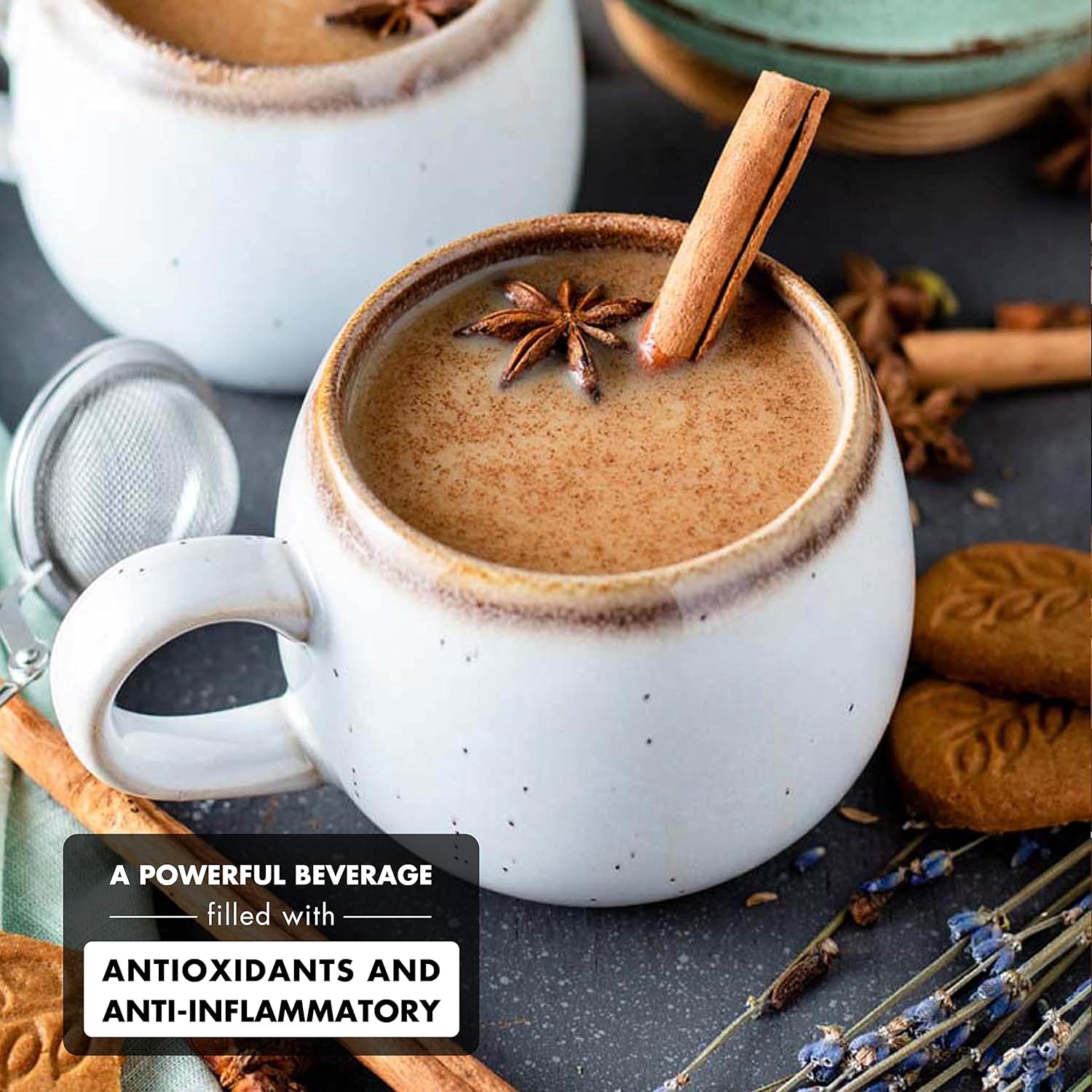 Wecay Canela molida, canela en polvo, polvo de canela orgánica vietnamita cosechada en las montañas, polvo de canela pura para hornear cocinar té y