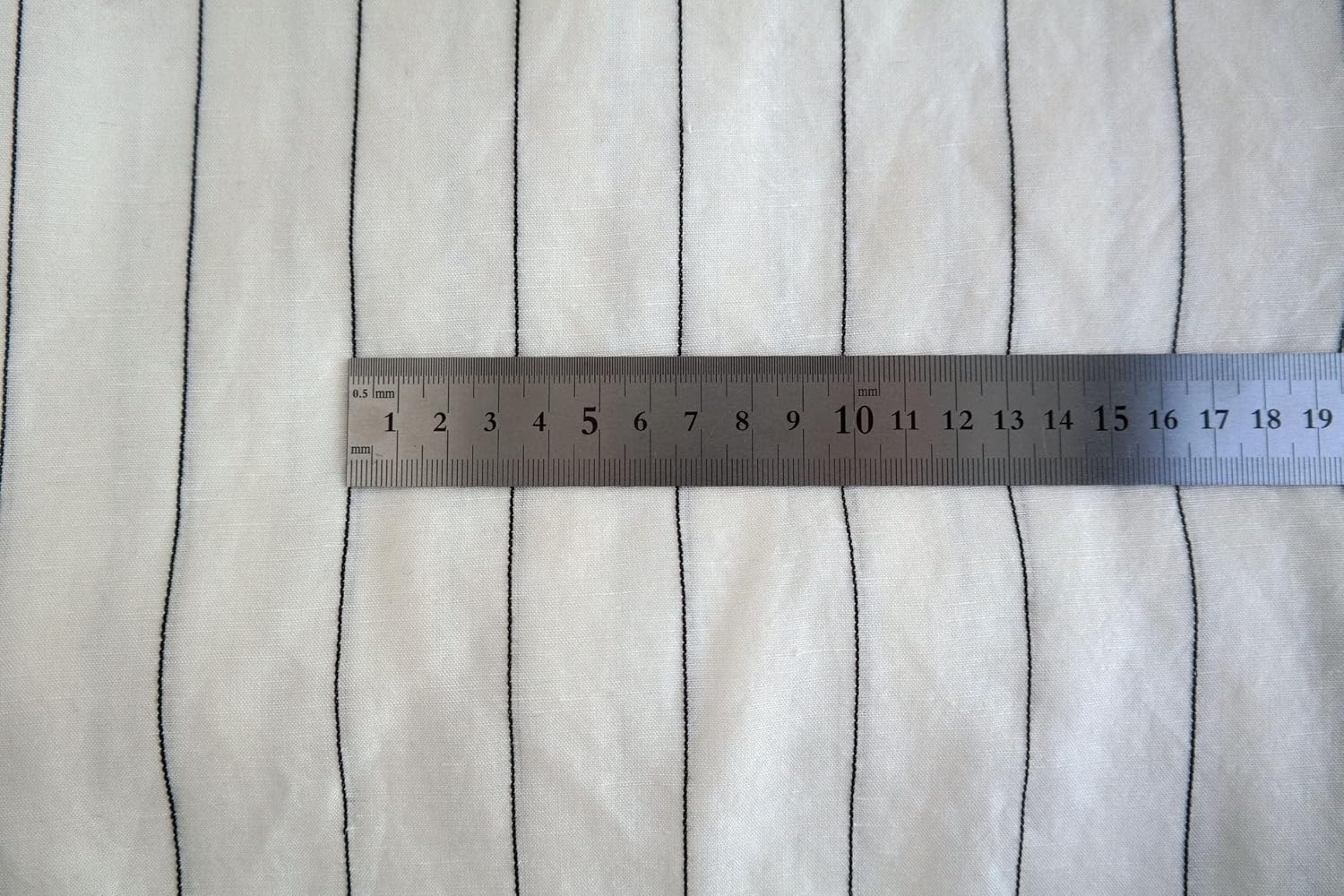 Tela de lino Tencel de rayas blancas Dobby  Textil de alta calidad, ideal para costura, manualidades y decoración del hogar