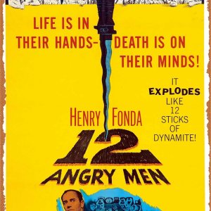 12 Angry Men – Póster de película clásica en la pared, letrero de metal de estañoplaca de metal, retro, vintage, 8 x 12 pulgadas 12 Angry Men – Póster de película clásica en la pared, letrero de metal de estañoplaca de metal, retro, vintage, 8 x 12 pulgadas