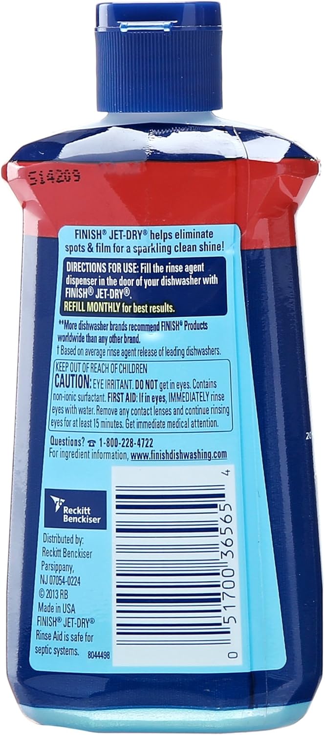 Finish Agente de enjuague Jet-Dry 4.22 oz
