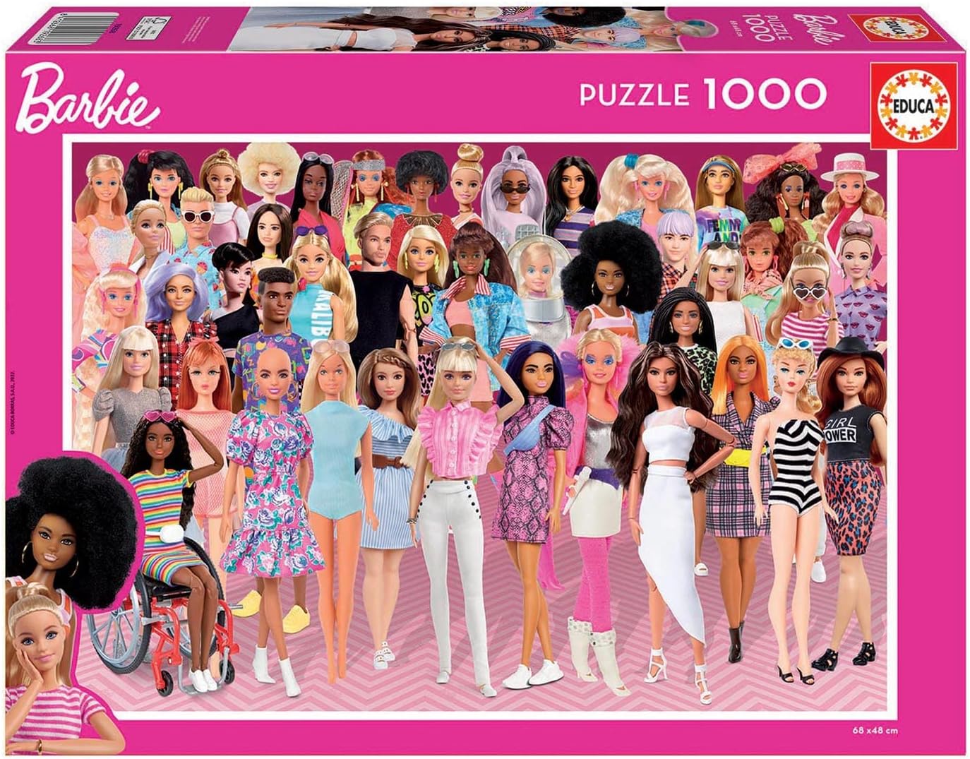 1000 Barbie