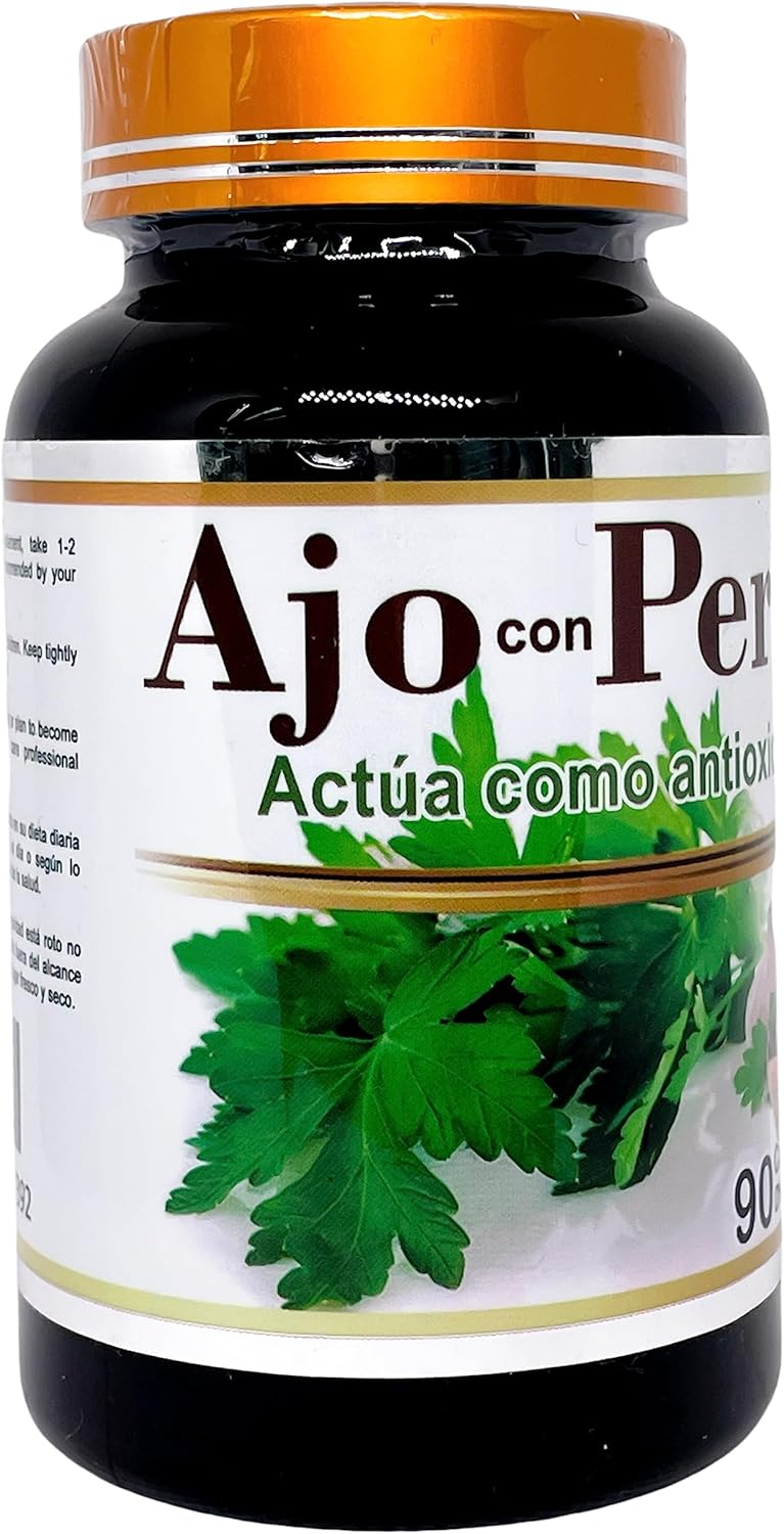 AJO con Perejil (extracto de ajo y perejil) 500mg 45 porciones