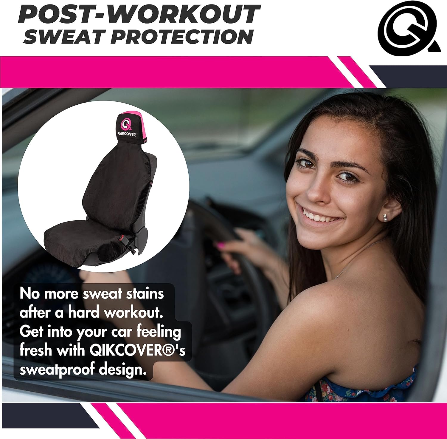 Funda impermeable de alta calidad para asiento de automóvil, a prueba de sudor, ajuste universal, antideslizante, protector duradero para suciedad,