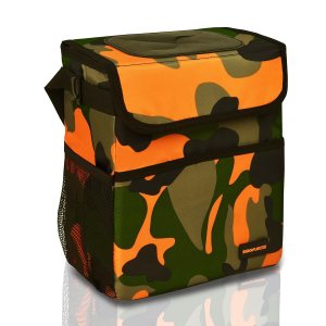 Bonito bote de basura para automóvil con tapa, a prueba de fugas, impermeable, con bolsillos de almacenamiento, organizador plegable multiusos para Bonito bote de basura para automóvil con tapa, a prueba de fugas, impermeable, con bolsillos de almacenamiento, organizador plegable multiusos para