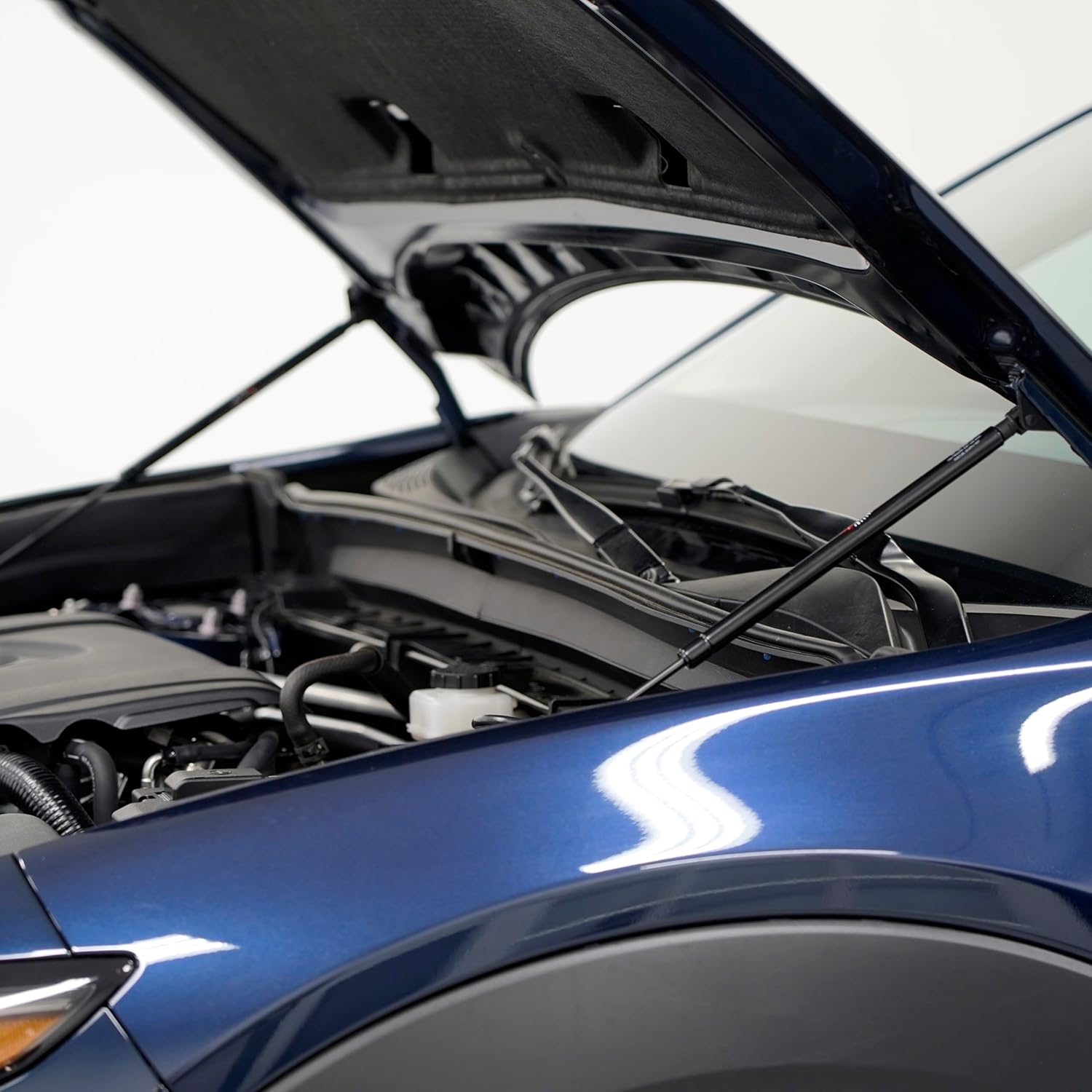 Redline Tuning 21-26014-02 Hood QuickLIFT Plus Sistema compatible con Mazda CX-30 2019+ (todos los componentes negros)