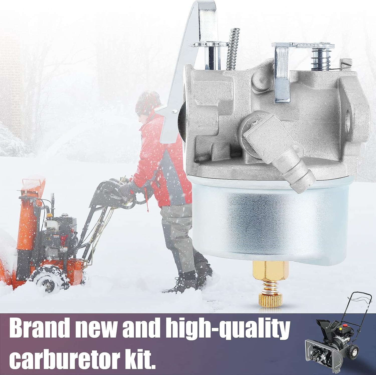 Carburador compatible con motor Tecumseh 631921 631070 631070A 631074 631245 631820 632284 H25 H30 H35 H40