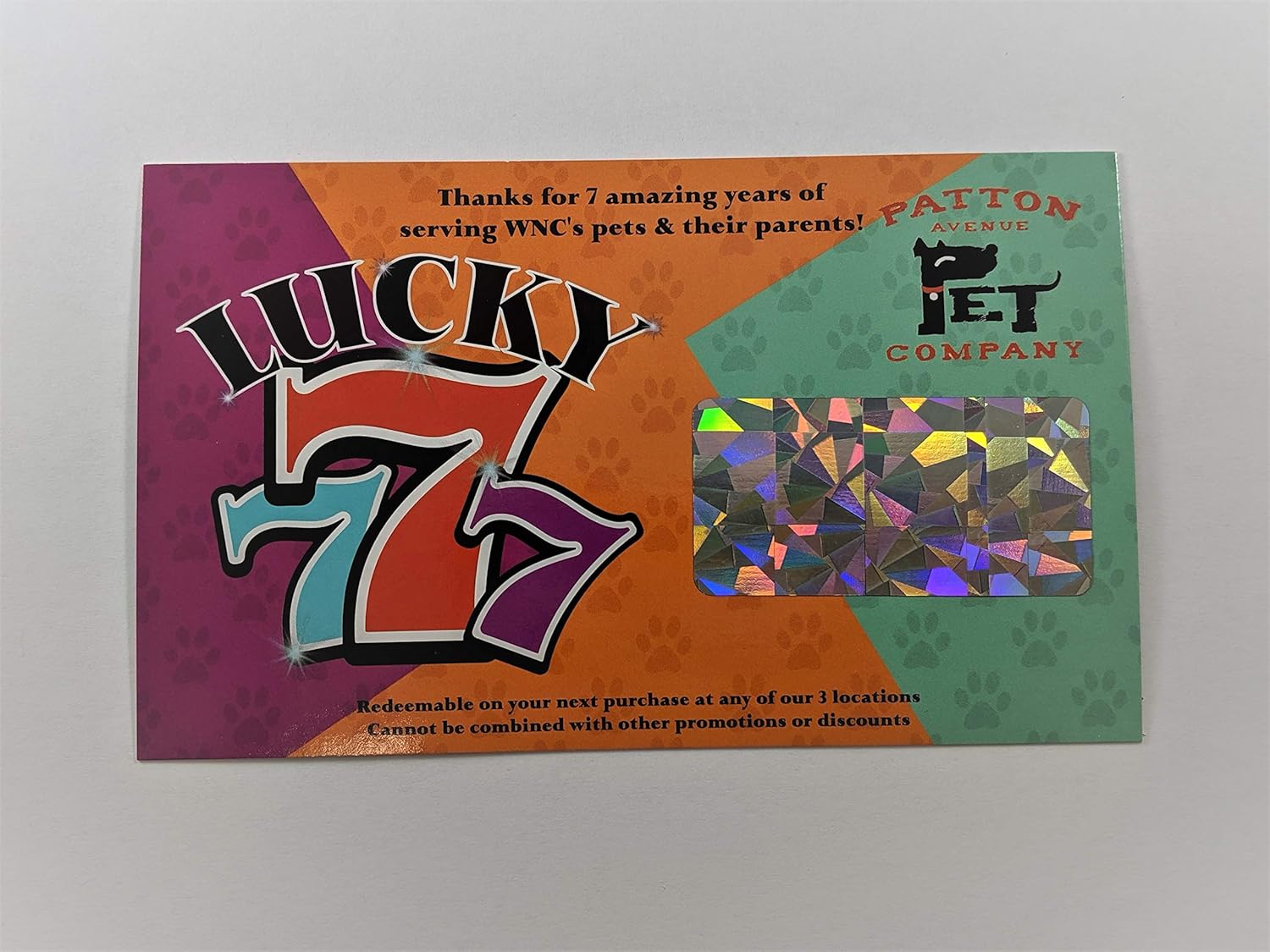 1 x 2 pulgadas holograma plateado Rectángulo Scratch Off Etiquetas Adhesivas Lotería Rifa Boleto DIY 100 Pack My Scratch Offs