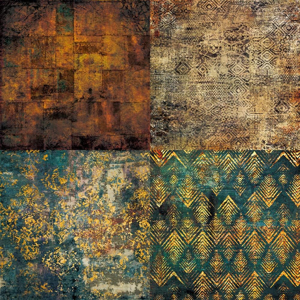 24 piezas de papel de álbum de recortes vintage, papel de álbum de recortes de una cara de 6 x 6 pulgadas para suministros de diario, papel