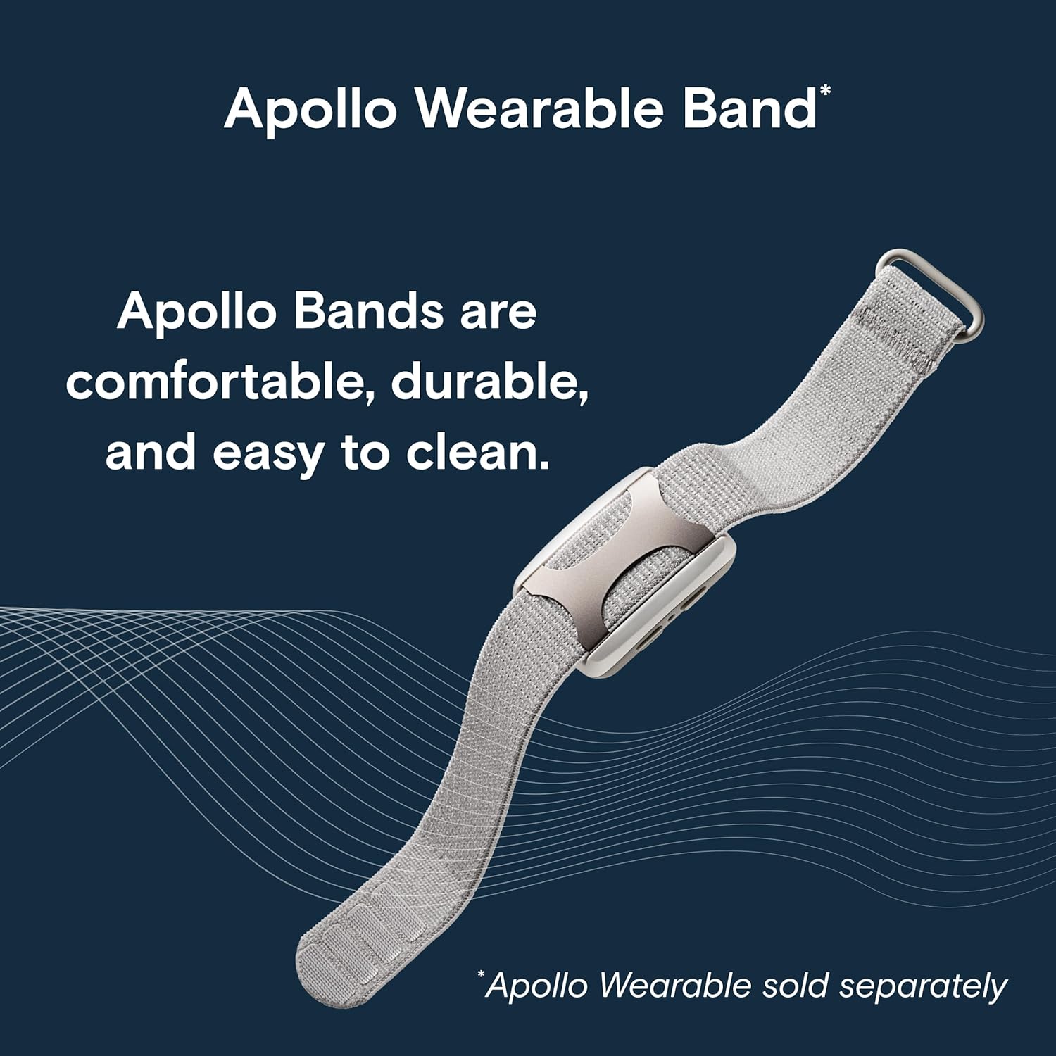 Apollo Band  Correa de repuesto ajustable para muñeca, alivio del estrés y dispositivo natural para ayudar al sueño para hombres, mujeres,
