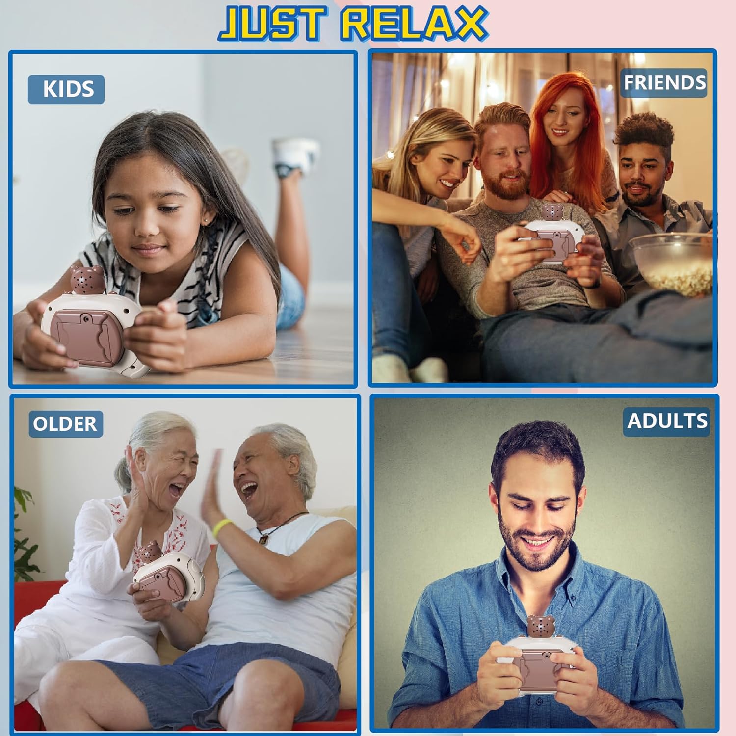 Juguetes creativos para aliviar el estrés, rompecabezas de descompresión, máquina de juego con botón emergente, novedosos juguetes para ansiedad,