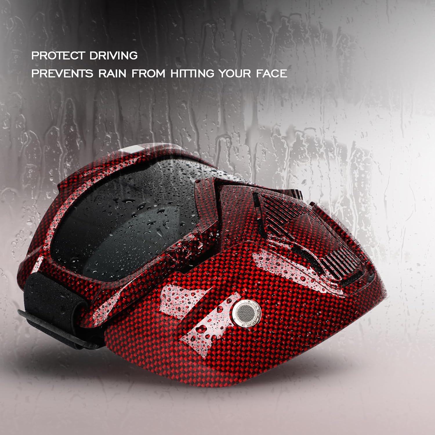 Gafas de motocicleta con máscara facial extraíble, gafas de equitación, motocross, ATV, motocross, gafas desmontables, Offroad, Airsoft, paintball,