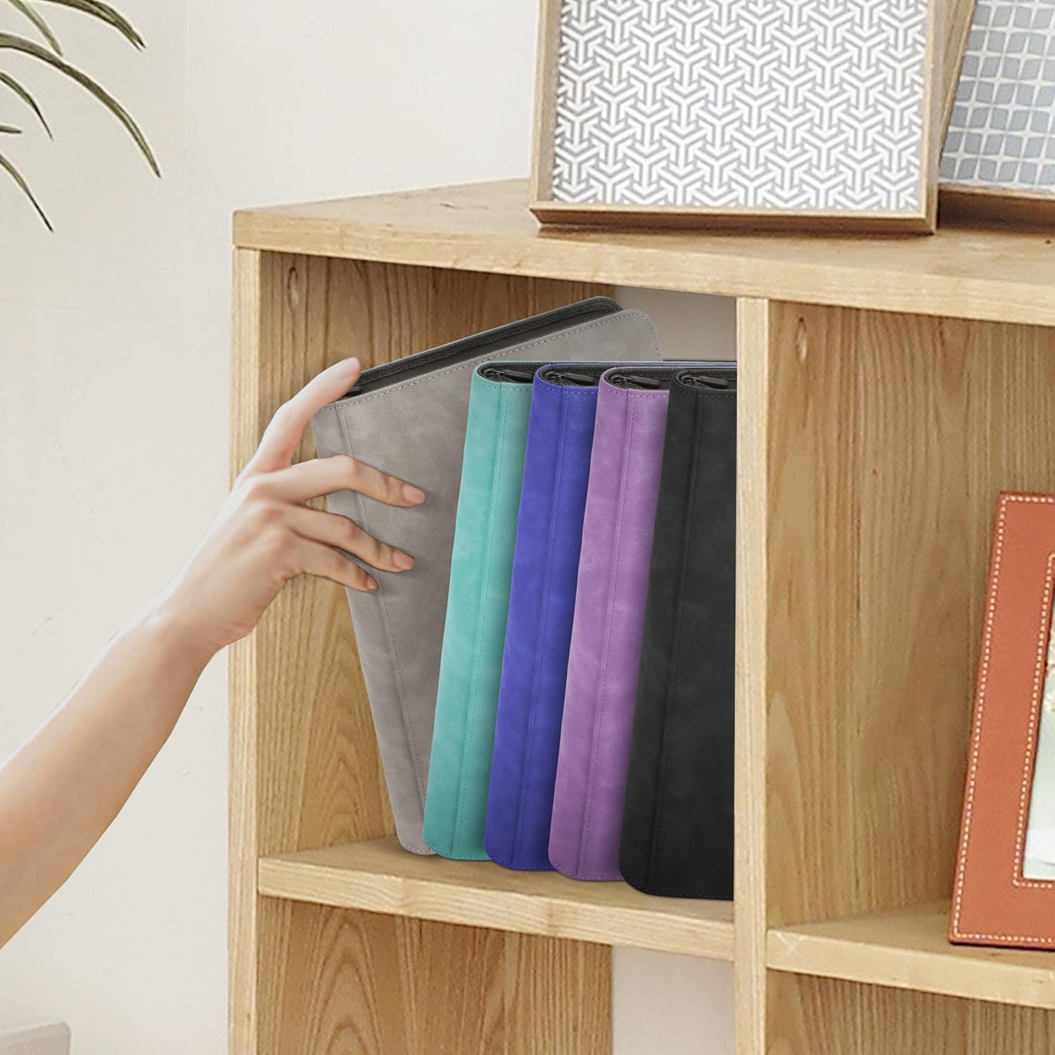 TCGAURD – Carpeta de tarjetas intercambiables, álbum de tarjetas de 9 bolsillos de carga lateral con capacidad para hasta 540 tarjetas, carpeta con