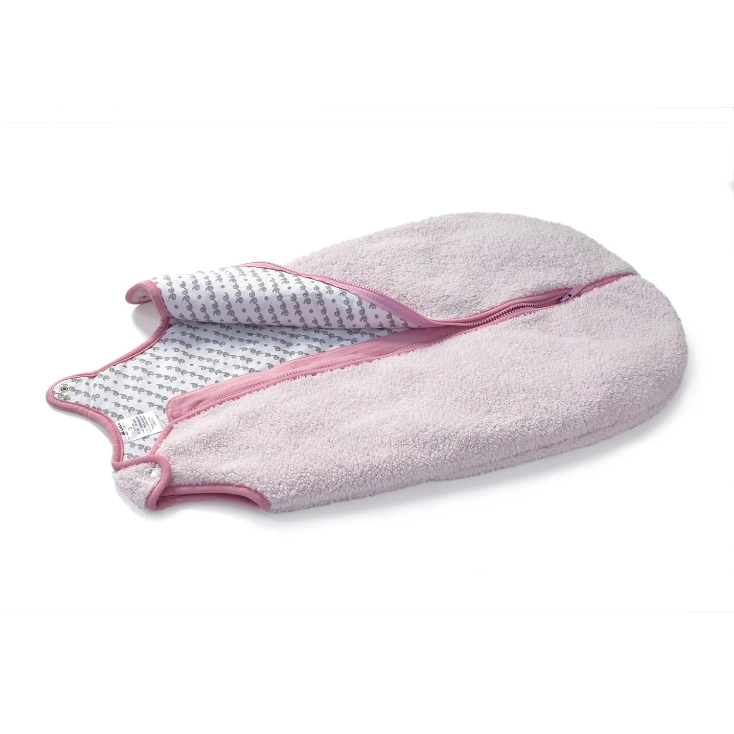 baby deedee Sleep Nest Teddy – Saco de dormir para bebé, color rosa, grande (18-36 meses)