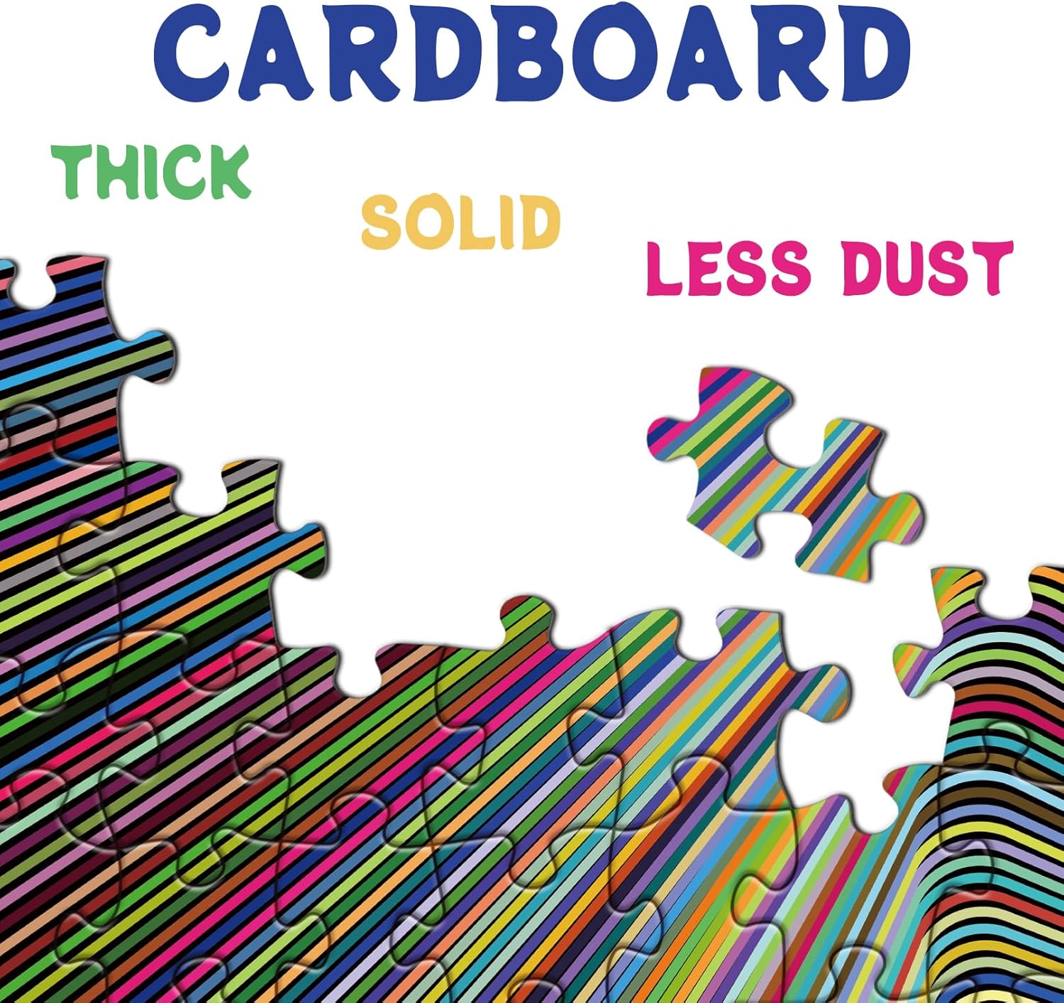 Impossible Hard Puzzles para adultos de 1000 piezas, rompecabezas desafiantes coloridos para adultos, rompecabezas difíciles para adultos