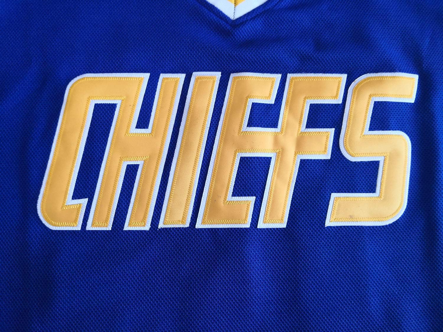 Phoneutrix Hanson Brothers Charlestown Chiefs 16 Jack 17 Steve 18 Jeff Slap Shot Movie Hockey Jersey Azul