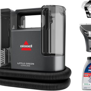 BISSELL Limpiador profundo portátil inalámbrico Little Green con batería de iones de litio de 25 V, 3682 BISSELL Limpiador profundo portátil inalámbrico Little Green con batería de iones de litio de 25 V, 3682