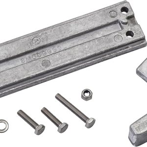 Quicksilver 8M0107546 Kit de ánodo de aluminio para fuerabordas selectas Mercury 40-115 Hp Quicksilver 8M0107546 Kit de ánodo de aluminio para fuerabordas selectas Mercury 40-115 Hp