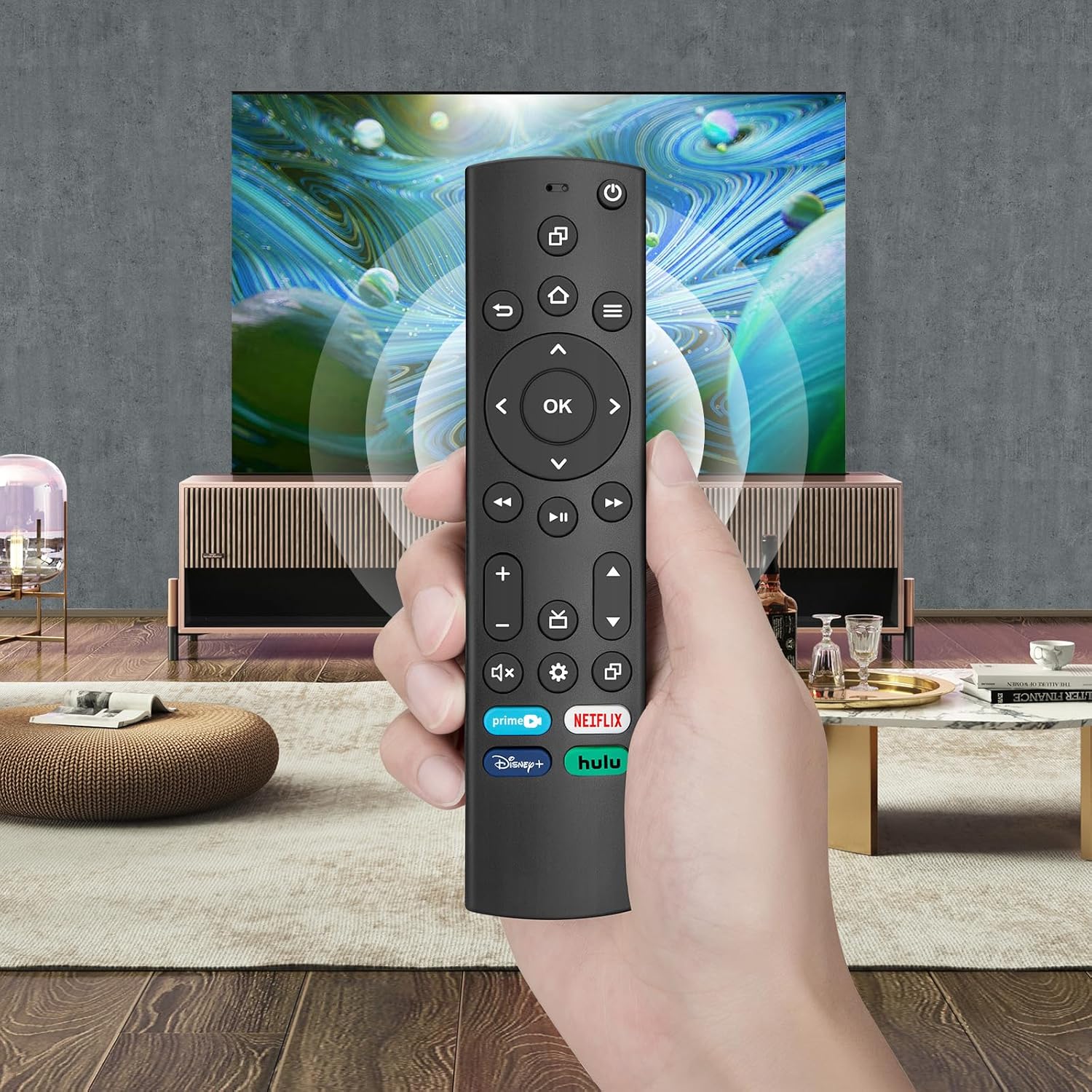 Mando a distancia de repuesto para todos los televisores inteligentes InsigniaToshibaPioneer