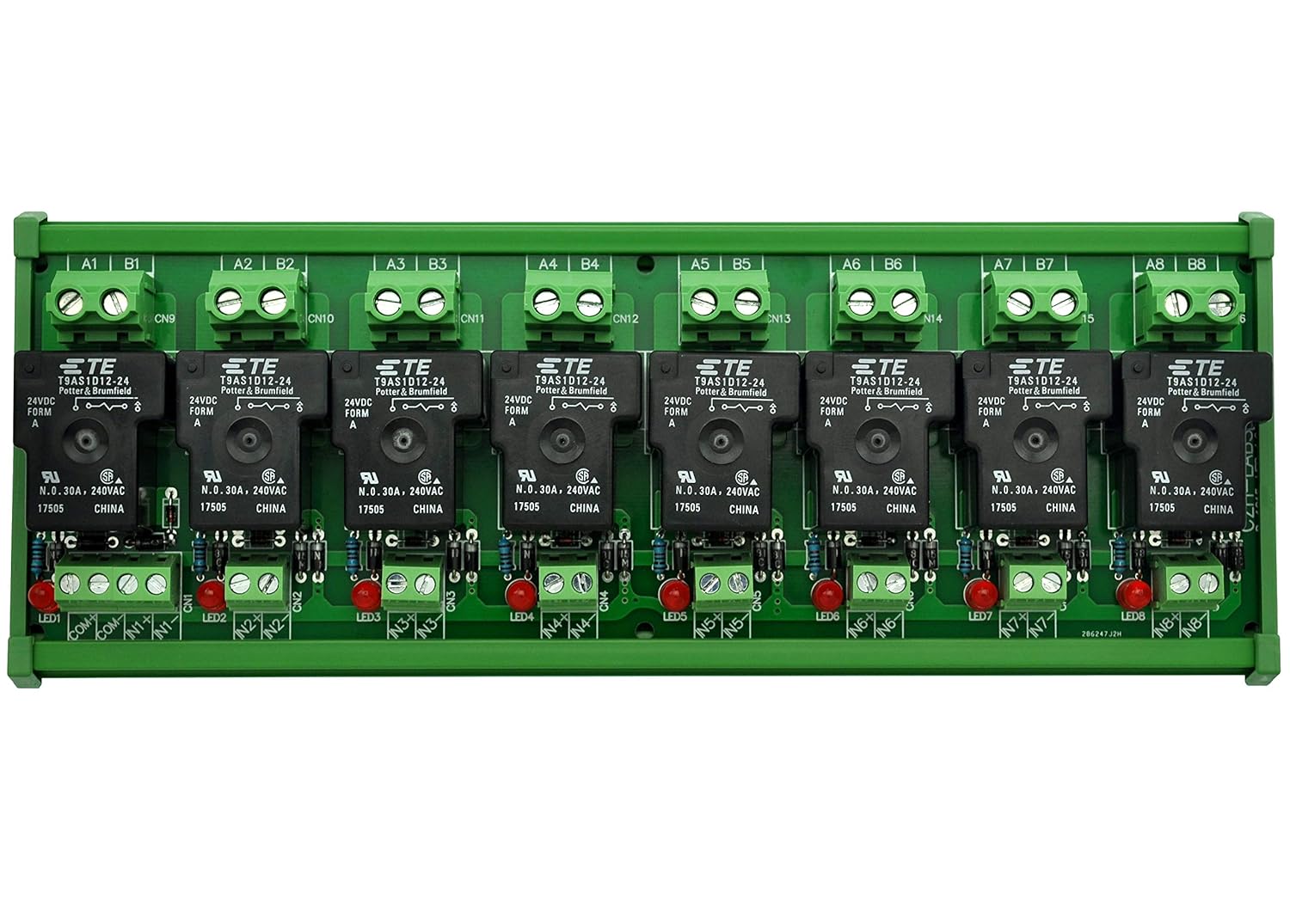 CZH-Labs – Módulo de relé de potencia de 30 amperios pasivo de 24 V SPST-NO de 30 amperios.