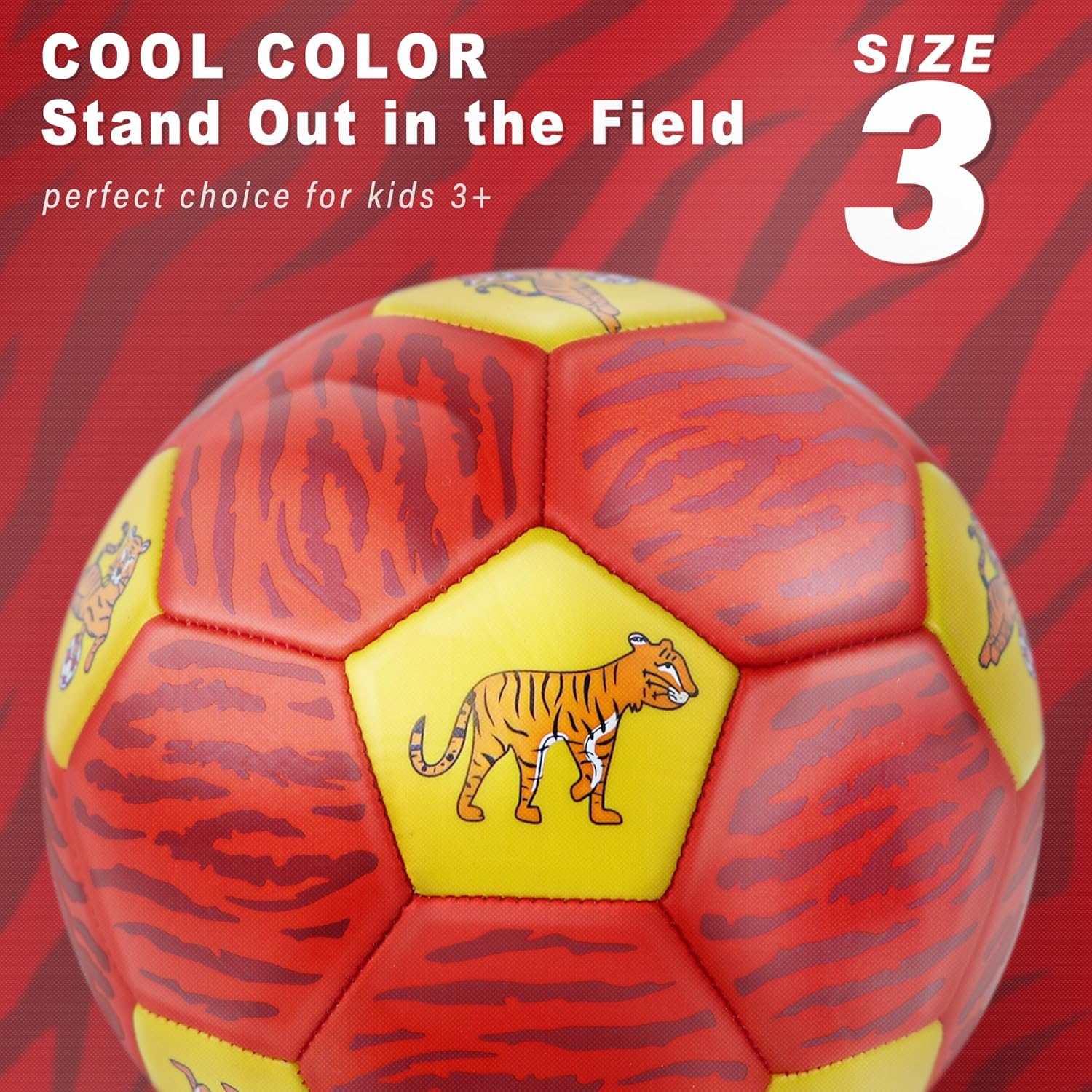 Balón de fútbol para niños de 3, 4, 6, 8, 8 a 12 años, deportes al aire libre, interior, recreación, pelota de fútbol para niños pequeños, niñas,