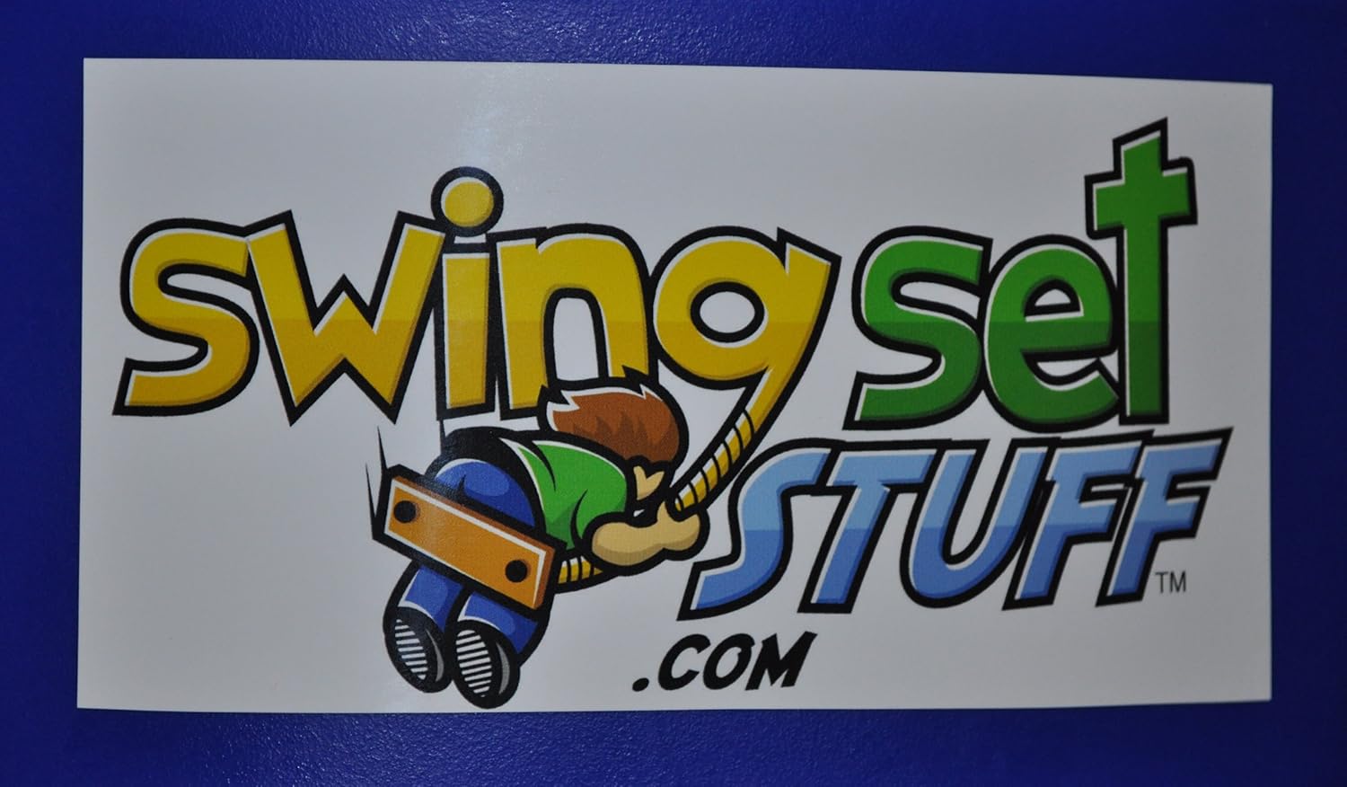 Swing Set Stuff Inc. Periscopio monocular (azul) con etiqueta engomada del logotipo SSS