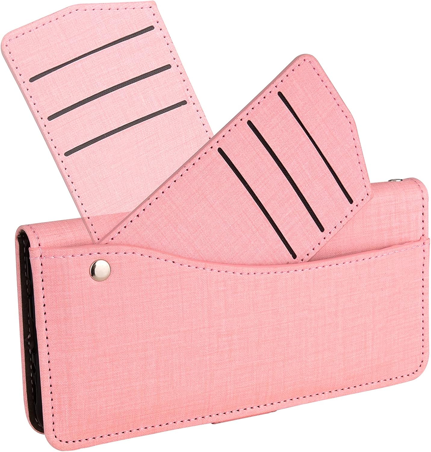 Asuwish Compatible con LG V35 ThinQ V30 Plus – Funda tipo cartera, protector de pantalla de vidrio templado y portatarjetas, fundas para teléfono