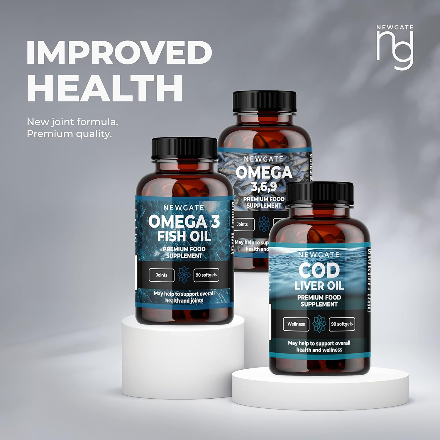 Aceite de hígado de bacalao 90 cápsulas blandas de 1000 mg  Suplemento nutricional de alta resistencia para hombres y mujeres  Vitamina A 1000iu –