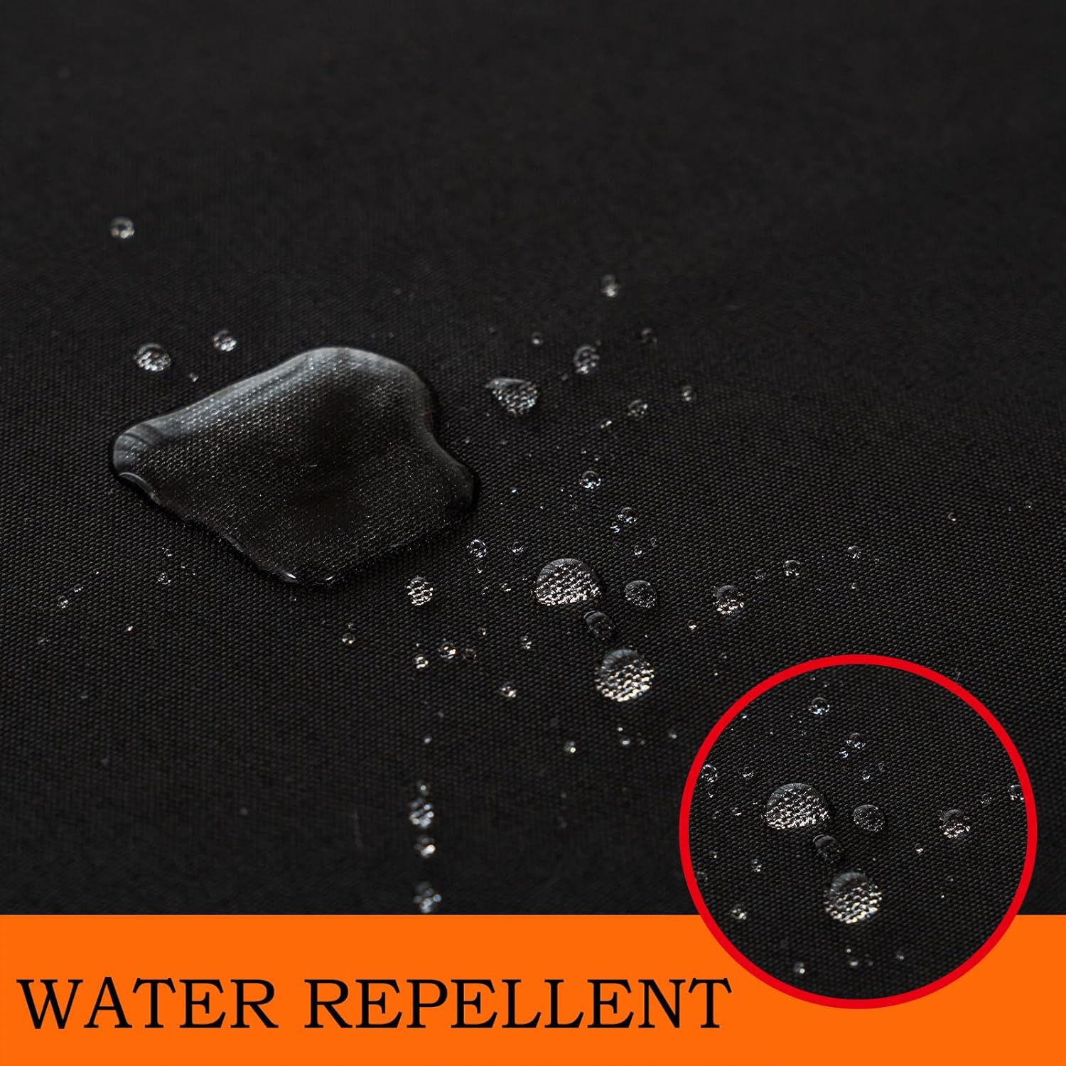 Paquete de 2 manteles negros ajustables para mesas rectangulares de 4 pies, resistentes al agua, tela lavable, de poliéster, para bodas, ferias