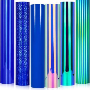 Vinilo adhesivo holográfico, ópalo, para manualidades, 12 x 12 pulgadas Vinilo adhesivo holográfico, ópalo, para manualidades, 12 x 12 pulgadas