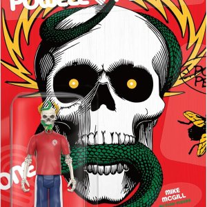 Super7 Powell-Peralta Mike McGill – Figura de acción Powell-Peralta de 3.75 pulgadas, patineta clásica coleccionable y juguetes retro Super7 Powell-Peralta Mike McGill – Figura de acción Powell-Peralta de 3.75 pulgadas, patineta clásica coleccionable y juguetes retro