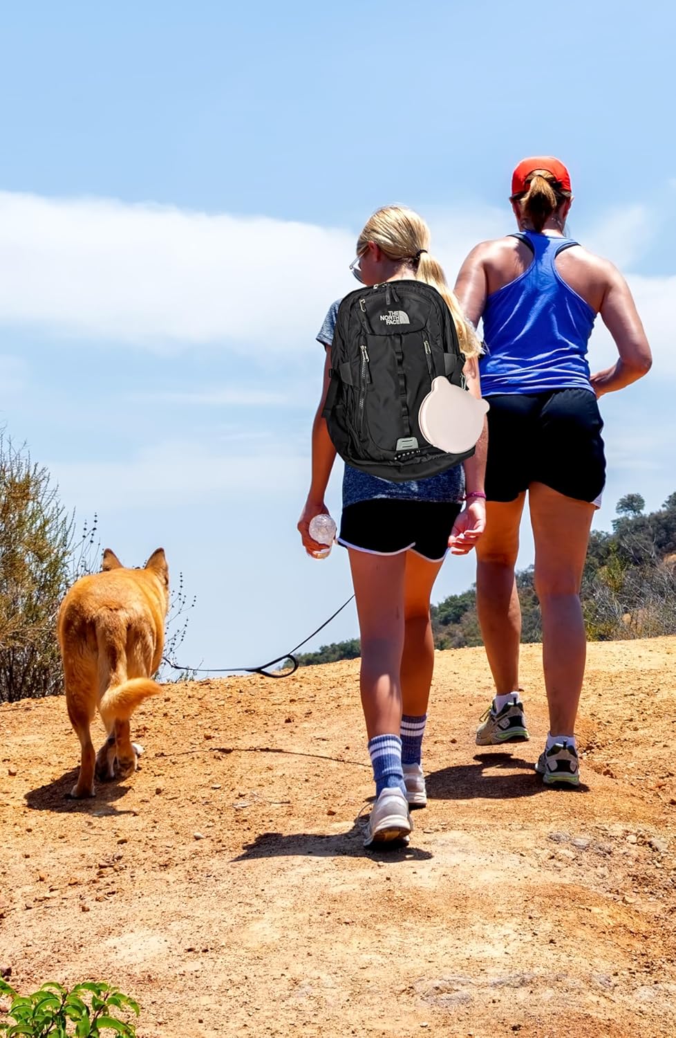 Good Dog – Cuencos dobles plegables para perros, bordes reforzados duraderos, cuencos de comida y agua de viaje, cuenco plegable para alimentación