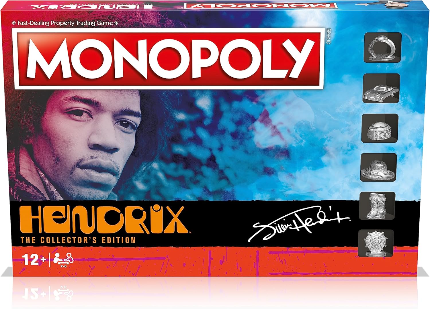 Social Family Board Game Monopoly Hendrix The Collector’s Edition