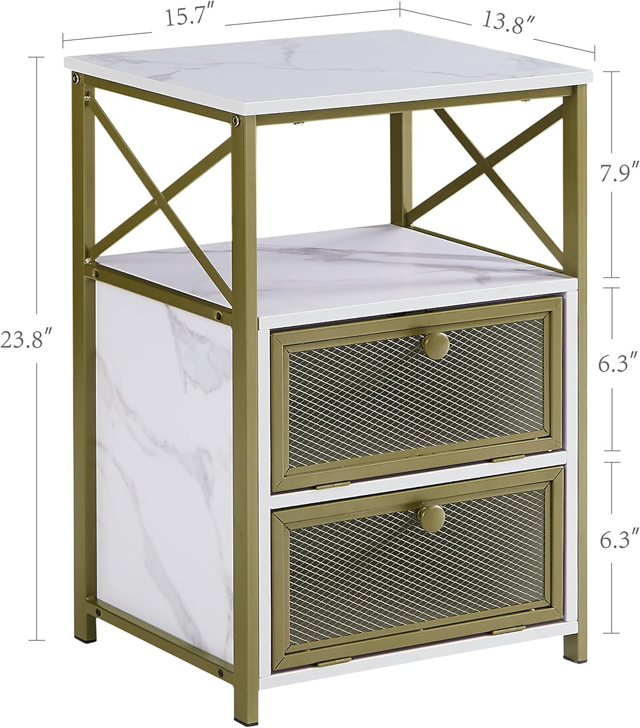 VECELO – Mesita de noche, mesa auxiliar con espacio de almacenamiento y puerta, mesita de noche modernas para sala de estar, dormitorio, marrón,