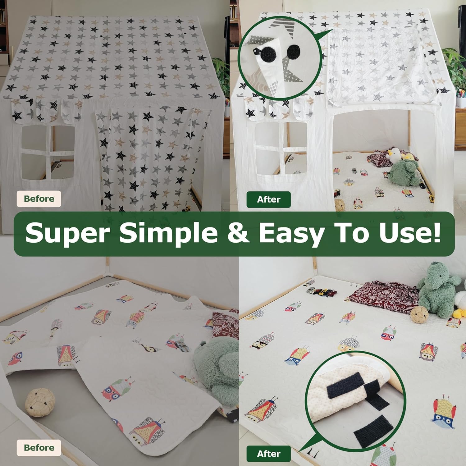 (1 x 4 pulgadas, 16 juegos) Tiras adhesivas para tela, ropa, ropa, ropa, sin coser para ropa, tiras finas de cinta de velcro con adhesivo para tela,