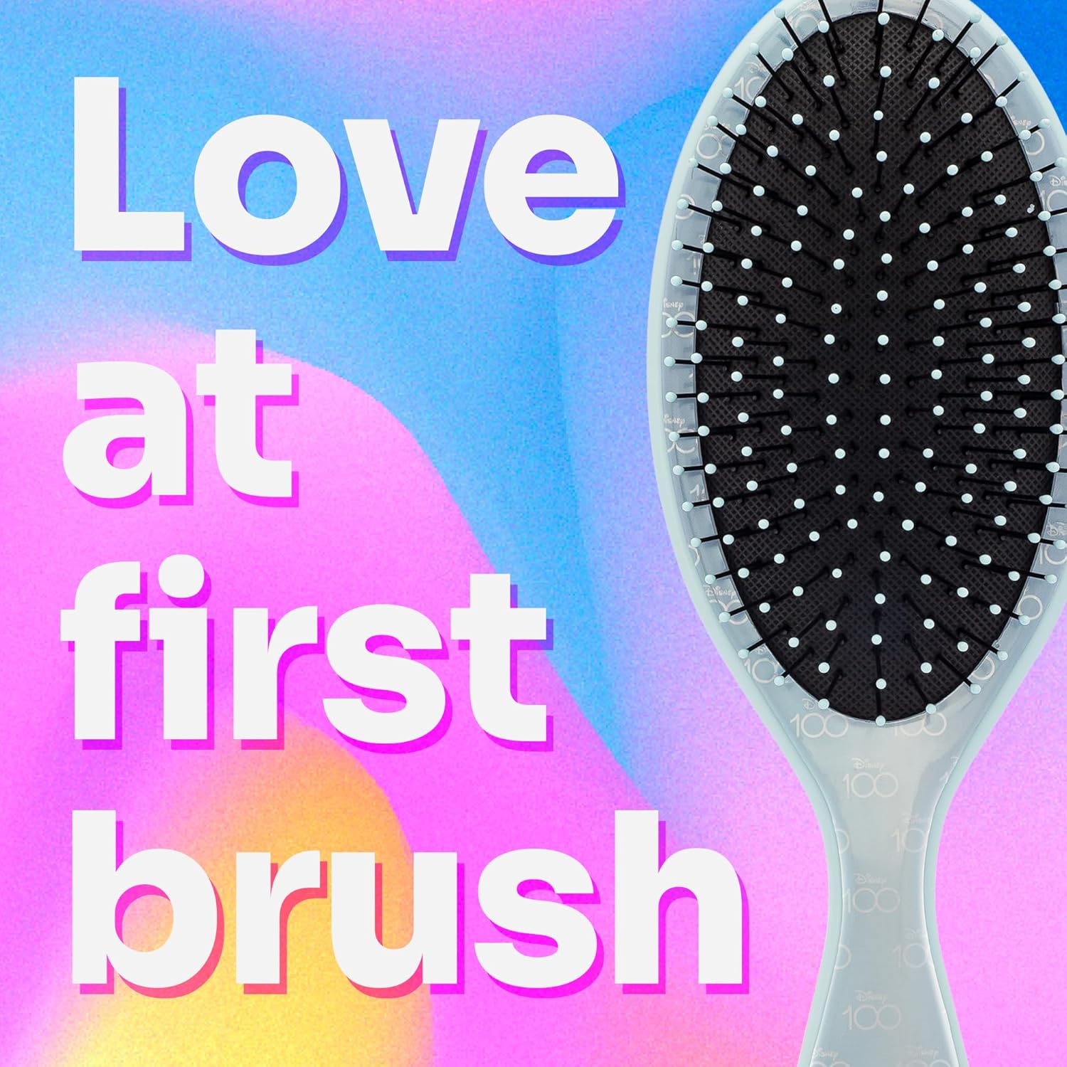Wet Brush Original – Cepillo desenredante para el cabello, diseño Winnie the Pooh (Disney), cerdas suaves y flexibles, sin enredos, para cabello