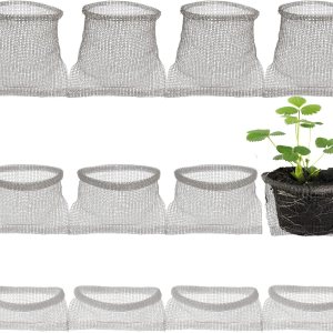 12 cestas de alambre de 5 galones, cestas de alambre de raíz de plantas para subterráneos de 3 galones, malla de alambre de acero inoxidable para 12 cestas de alambre de 5 galones, cestas de alambre de raíz de plantas para subterráneos de 3 galones, malla de alambre de acero inoxidable para