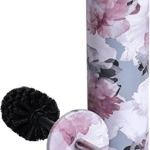 Escobilla para inodoro con soporte, multicolor, metal Escobilla para inodoro con soporte, multicolor, metal