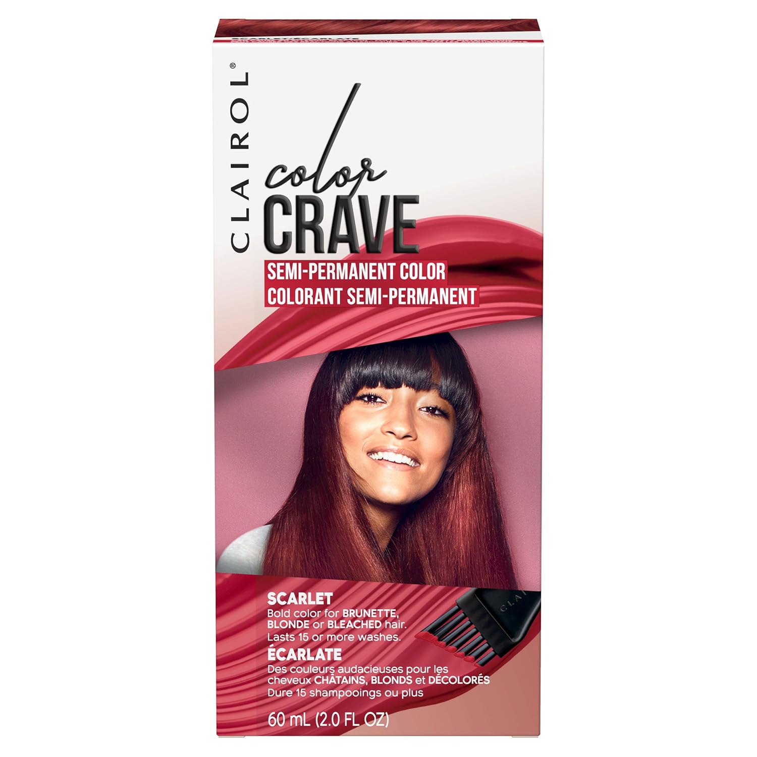 Clairol Tinte de la colección Age Defy Expert, Total 1, Escarlata