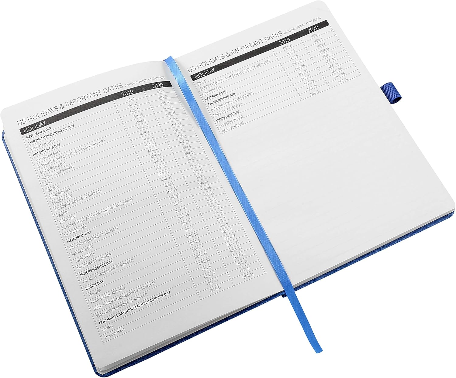 The Why Journal Classic Cuaderno  Diario de tapa dura duradera a rayas con bolsillo, papel marfil grueso, tamaño A5, cierre elástico, soporte para