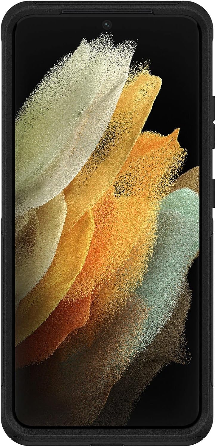 OtterBox Commuter Series – Funda para Samsung Galaxy S21 Ultra 5G (solamente), embalaje no minorista, color negro