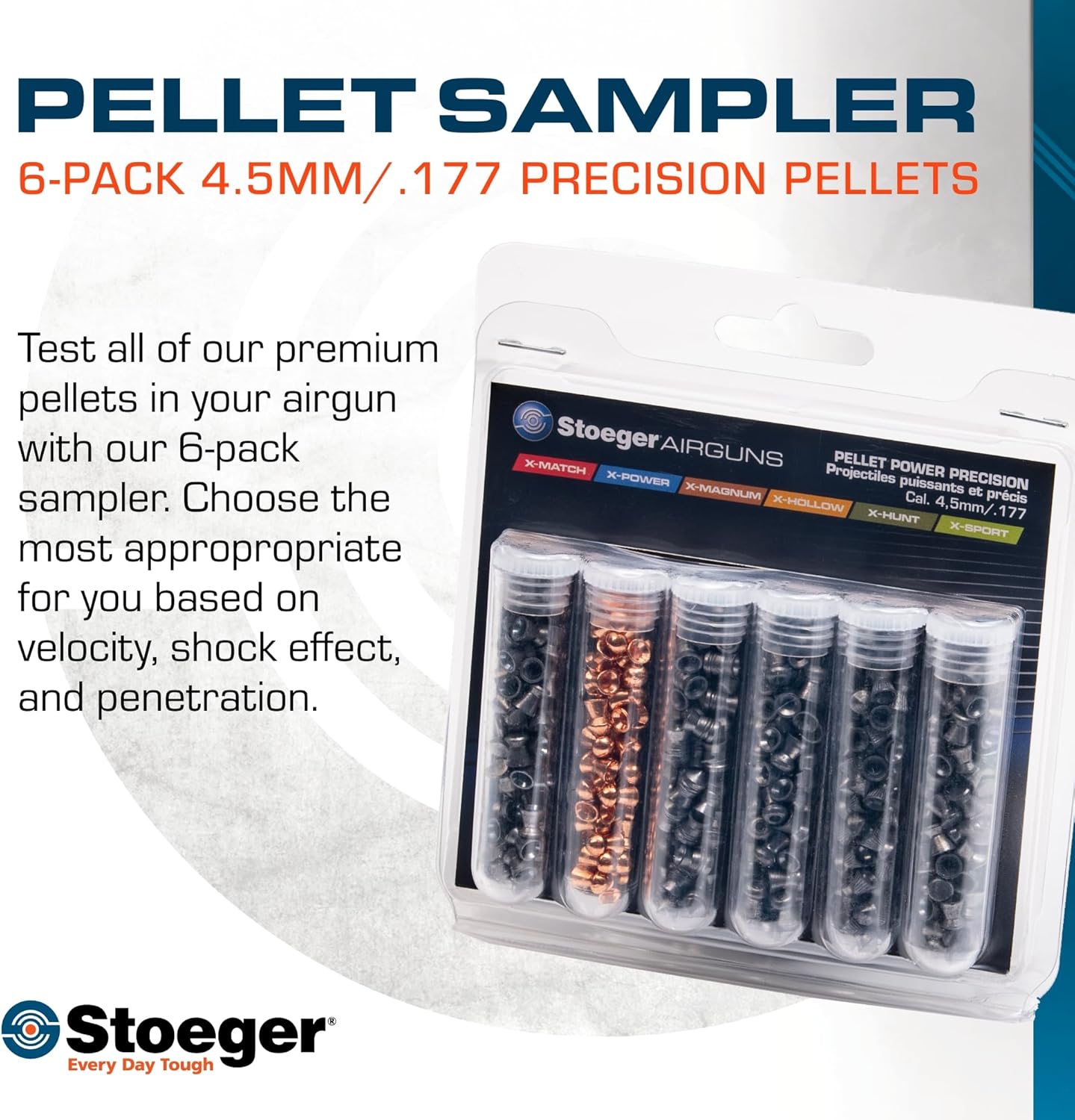Stoeger S3000-C – Combo de pistola de aire comprimido compacta – Calibre .177 – Sintético negro con mira de fibra óptica Combo – Incluye alcance 4 x
