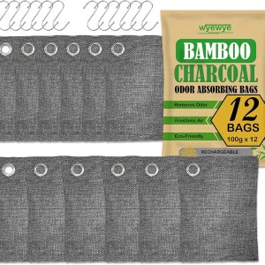 Absorbedor de olores de carbón activado, bolsas de carbón de bambú fresco natural, desodorante para el hogar, coche, desodorante fuerte olor, bolsa Absorbedor de olores de carbón activado, bolsas de carbón de bambú fresco natural, desodorante para el hogar, coche, desodorante fuerte olor, bolsa