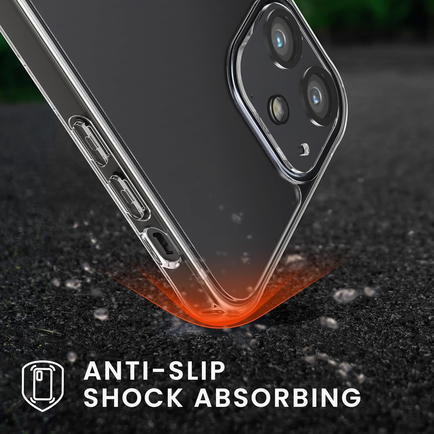 kwmobile Juego de fundas transparentes 5 en 1 compatibles con Apple iPhone 12, incluye protectores de pantalla y cámara, transparente