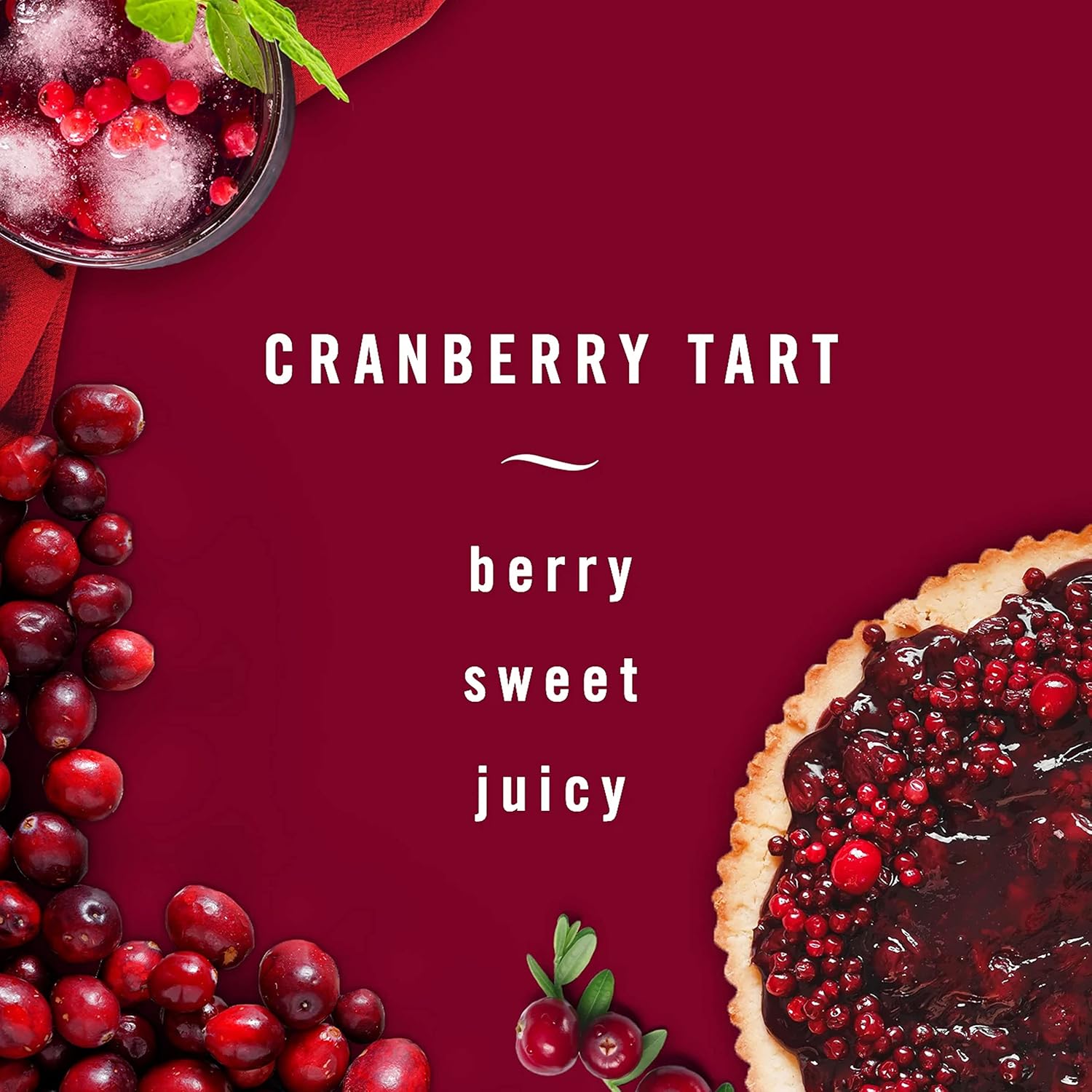 Febreze Ambientador en aerosol en edición limitada Holiday Collection 2020 Fresh-Twist Cranberry Fragrance (peso neto 8.8 onzas por botella).