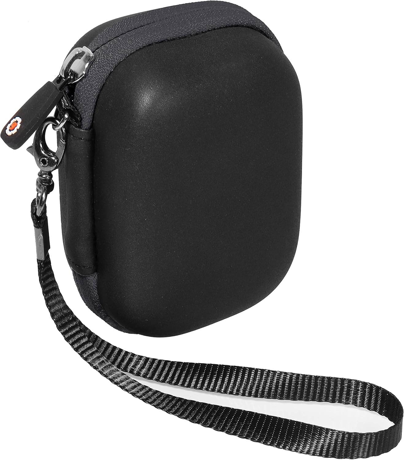 getgear Funda para cámara Seckton Kids Selfie, funda de viaje organizadora con bolsillo de malla y correa de muñeca desmontable (negro)
