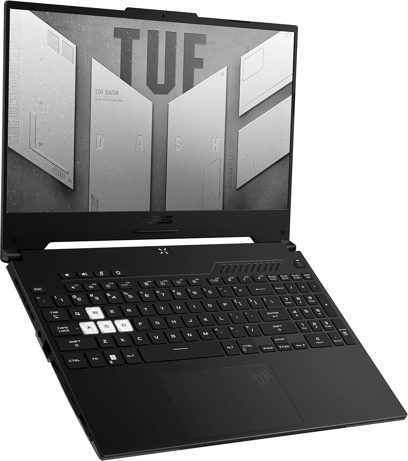 ASUS TUF Dash 15.6″ 144Hz FHD IPS Laptop para juegos (Intel i7-12650H 10-Core, 32GB DDR5 4800MHz RAM, 1TB PCIe SSD, RTX 3070 8GB GDDR6, KYB