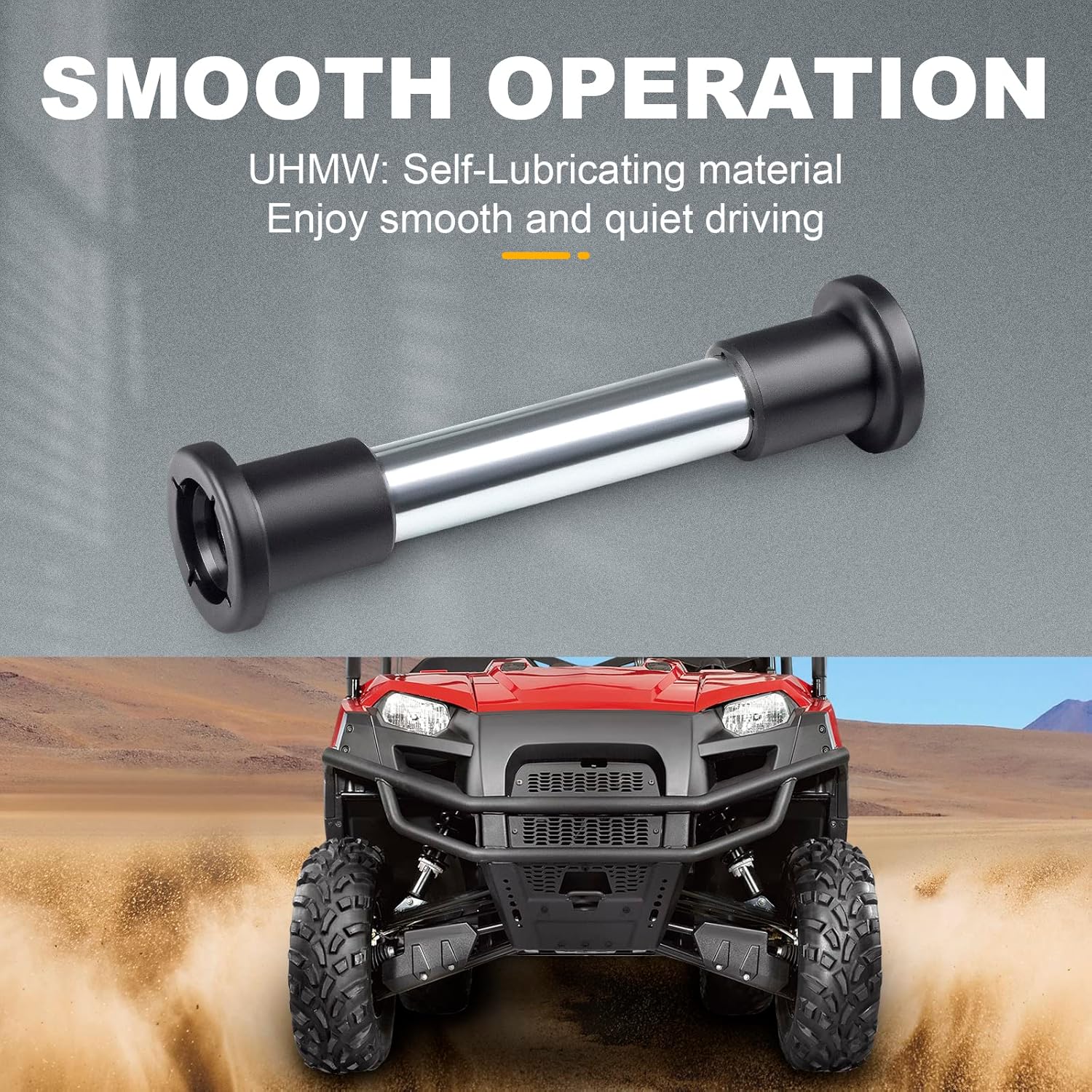 Kit de buje A-Arm compatible con Polaris Ranger XP 800 Crew 2010-2014 para AAB-P-RAN-K2-002 – Mejora la estabilidad y el manejo