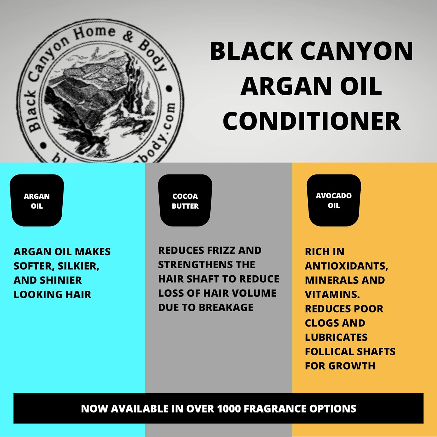 Black Canyon – Juego de champú y acondicionador para el cabello con aroma a bayas de enebro