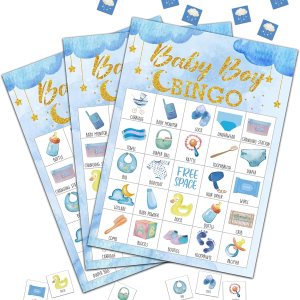 Juegos de bingo para baby shower, tarjetas de bingo para baby shower, juegos de baby shower, juegos de revelación de género, actividad interior al Juegos de bingo para baby shower, tarjetas de bingo para baby shower, juegos de baby shower, juegos de revelación de género, actividad interior al