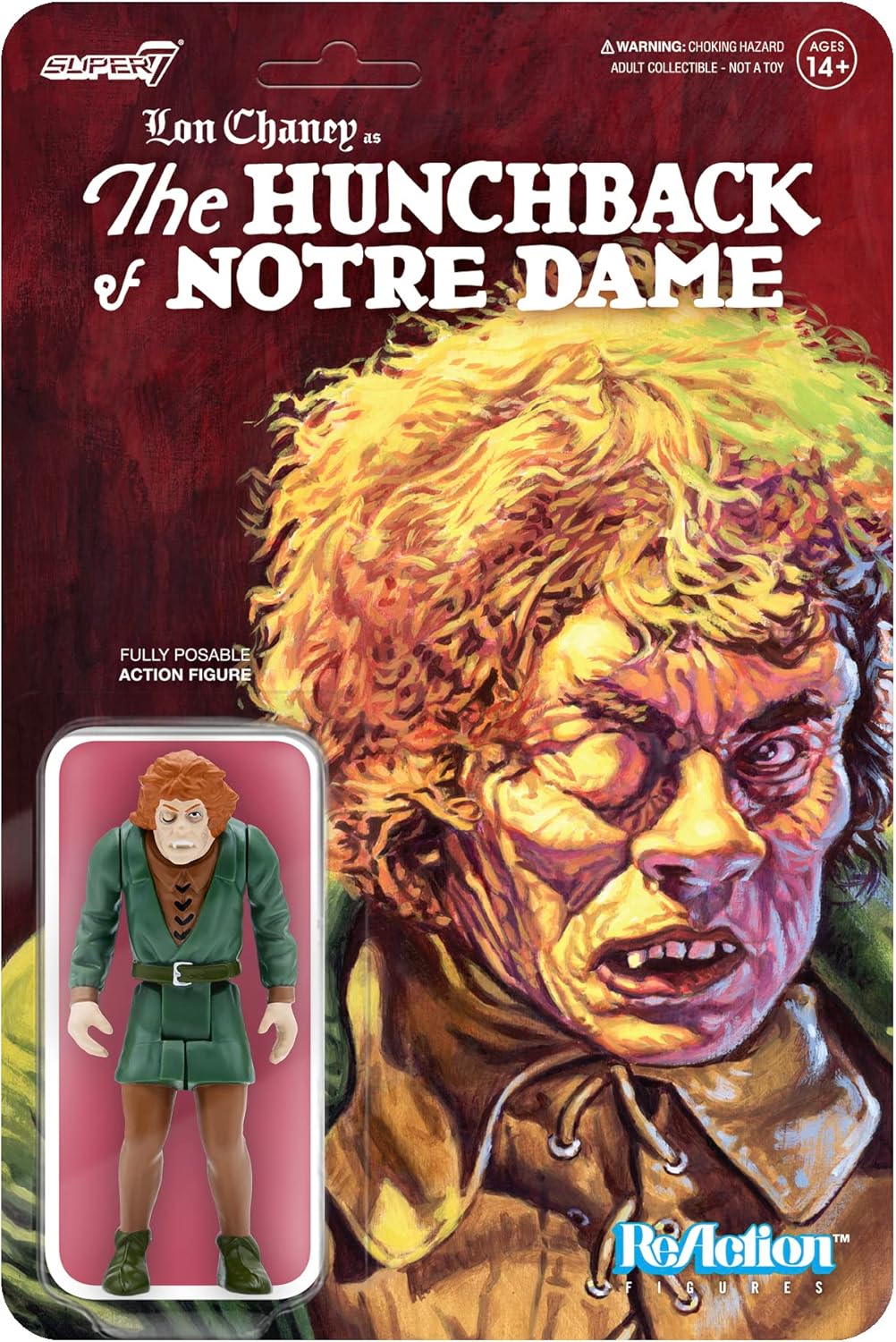 Super7 Figura de reacción Universal Monsters – El jorobado de Notre Dame
